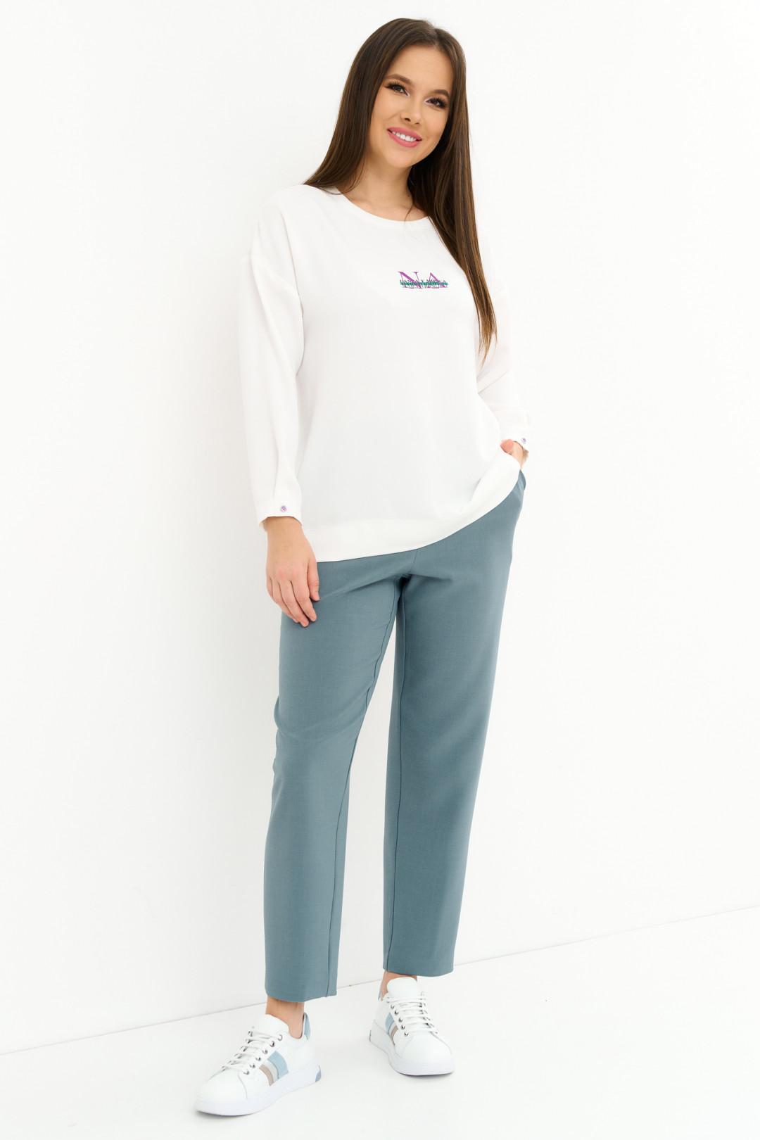 Костюм Магия Моды 2230 сиреневый+ шалфей - фото 2